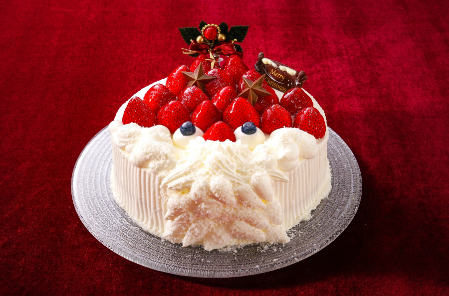 苺のクリスマスショートにクリスマスノエル ホテル日航大阪のクリスマスケーキ予約スタート イチゴ探偵