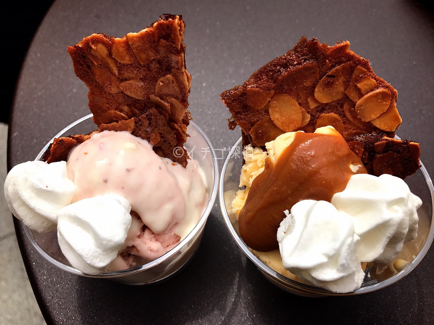 イチゴ探偵｜アッシュカフェの苺のフレンチアイスクリーム！渋谷キャストに日替わりフードトラックが登場！
