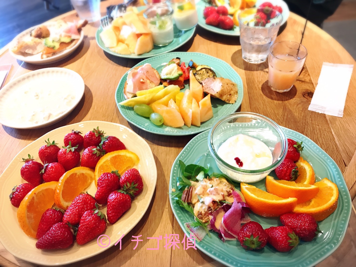 イチゴ探偵｜【実食】銀座で苺＆フルーツ食べ放題！ラモフルータスカフェのビュッフェが本日スタート！
