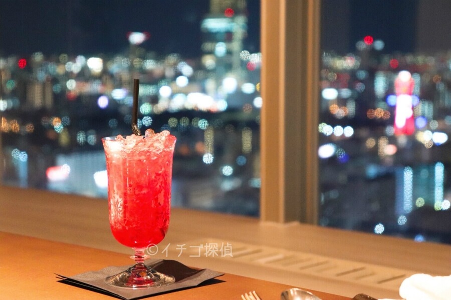イチゴ探偵｜スイスホテル南海大阪「タボラ36」で初のストロベリーブッフェ！夜景といちごにシーフードオンアイスも！