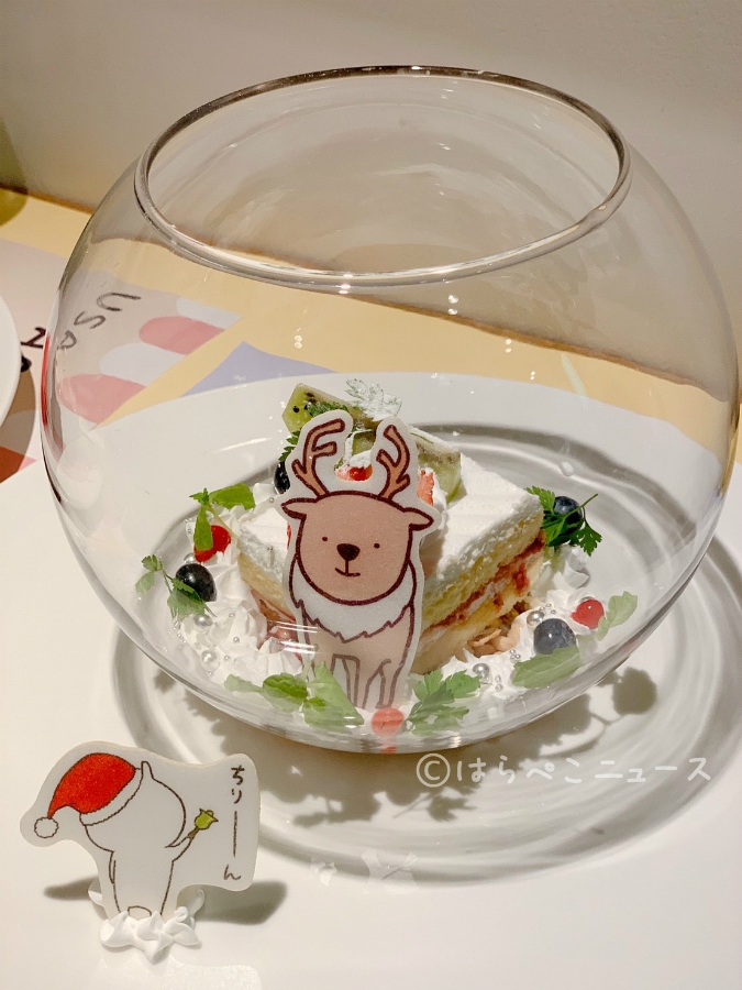 【実食】「2018年“うさまるカフェ”冬」の動くおもてなし！ストードームショートケーキやラテに可愛い演出