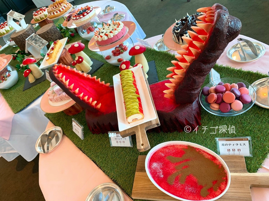 【新横浜プリンスホテル】赤ずきんちゃんのピクニック～森のいちご摘み～を実食！キュートな苺ビュッフェ！