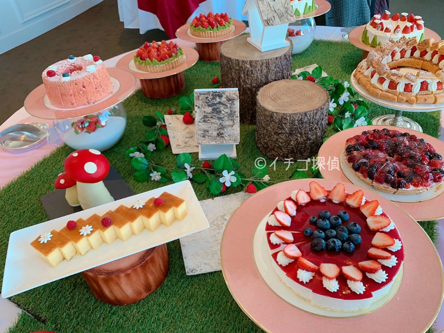 【新横浜プリンスホテル】赤ずきんちゃんのピクニック～森のいちご摘み～を実食！キュートな苺ビュッフェ！