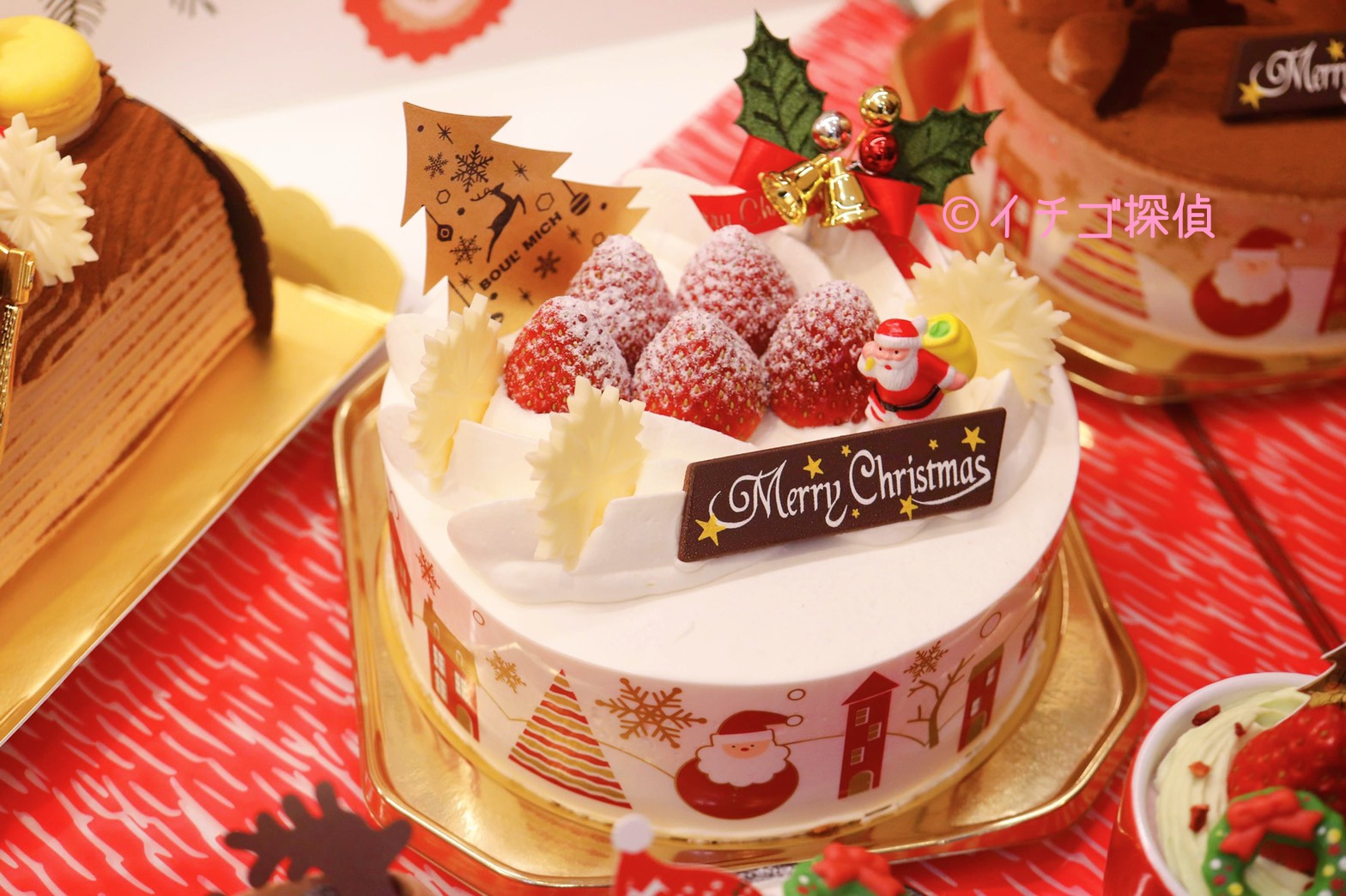 ＼実食／『ブールミッシュ』のクリスマスケーキ！いちごケーキや苺のマドレーヌも！