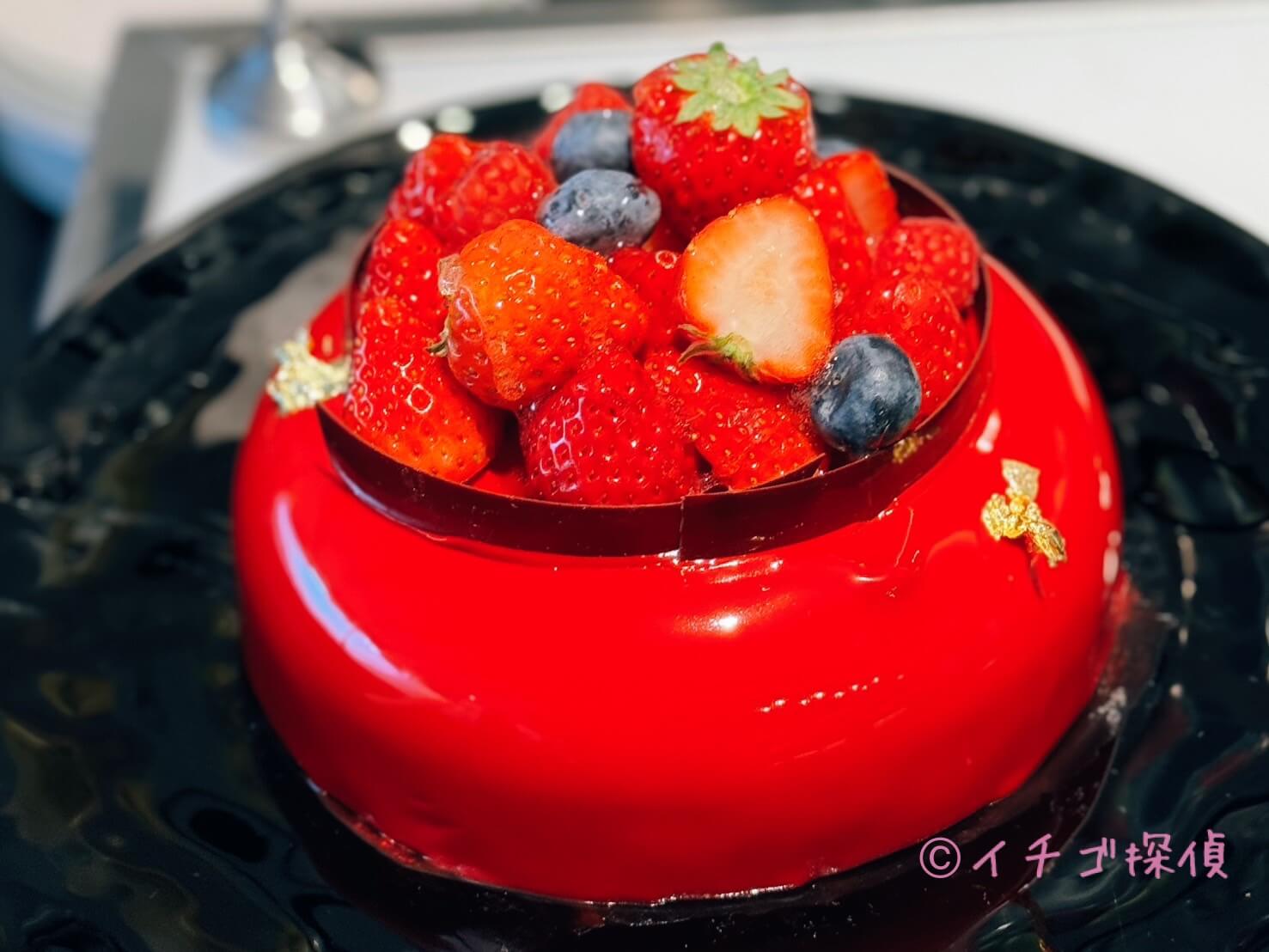 \実食/ヒルトン横浜のいちごビュッフェ「いちごの誘惑」アフタヌーンティービュッフェで苺のモンブランも
