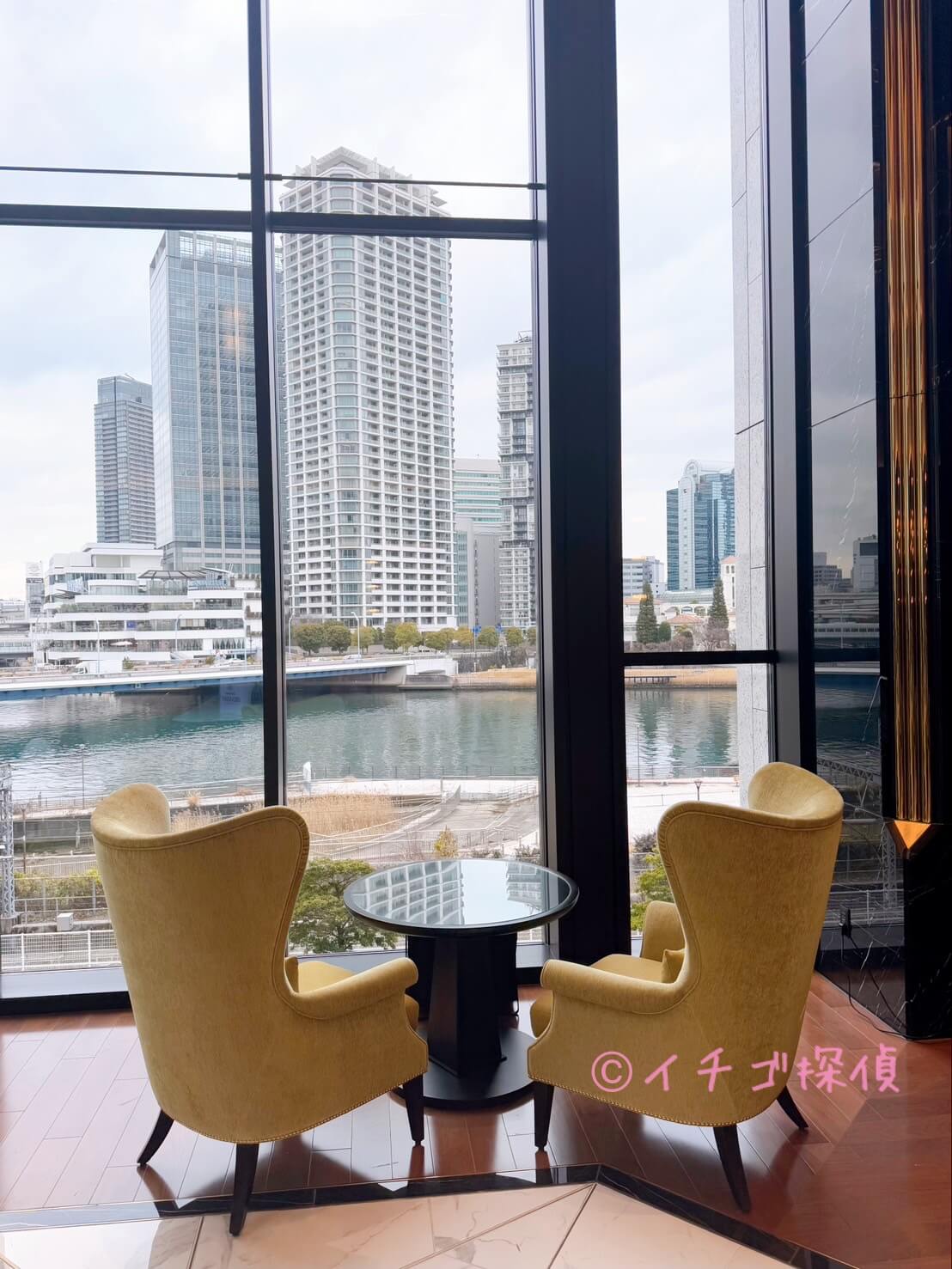 \実食/ヒルトン横浜でアフタヌーンティー「オーケストラ」Bar & Lounge Melodyでいちごアフタヌーンティー