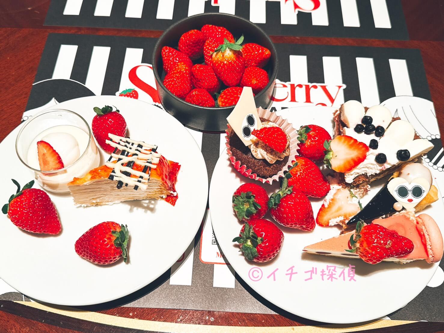 \実食/ヒルトン東京でいちごビュッフェ！2026年は「ストロベリーモノクロ・ガールズパーティー」